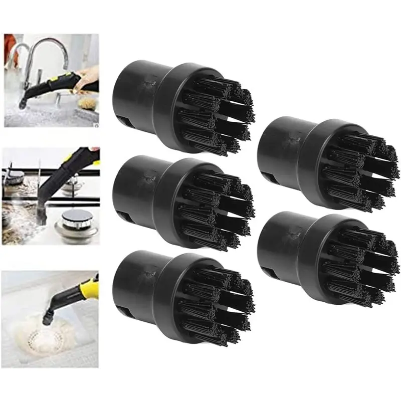 Фото [B25B!】 10 шт. щеток для чистки пароочистителей Karcher SC1 SC2 SC3 SC4 SC5, запасные части и аксессуары для удаления стойких пятен №5