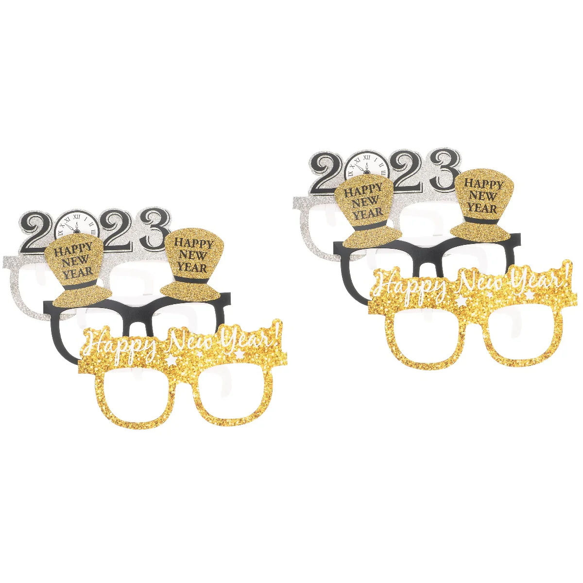 

18 New Years Eve Party Funny Glasses New Years Party Decoration 2023 Glasses New Years Party Glasses