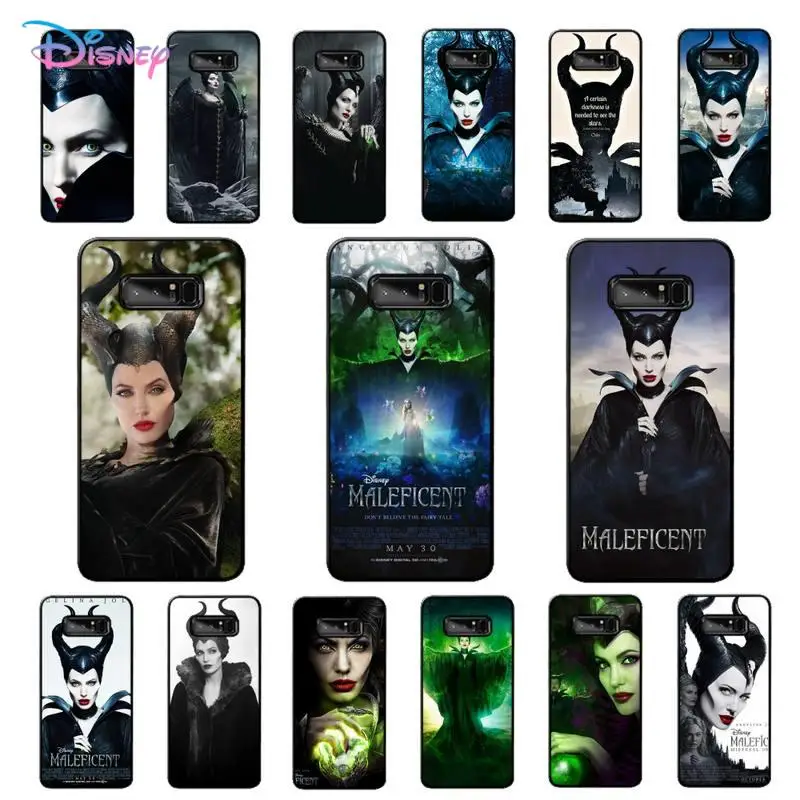 

Disney The Witch Maleficent Phone Case for Samsung Note 5 7 8 9 10 20 pro plus lite ultra A21 12 02
