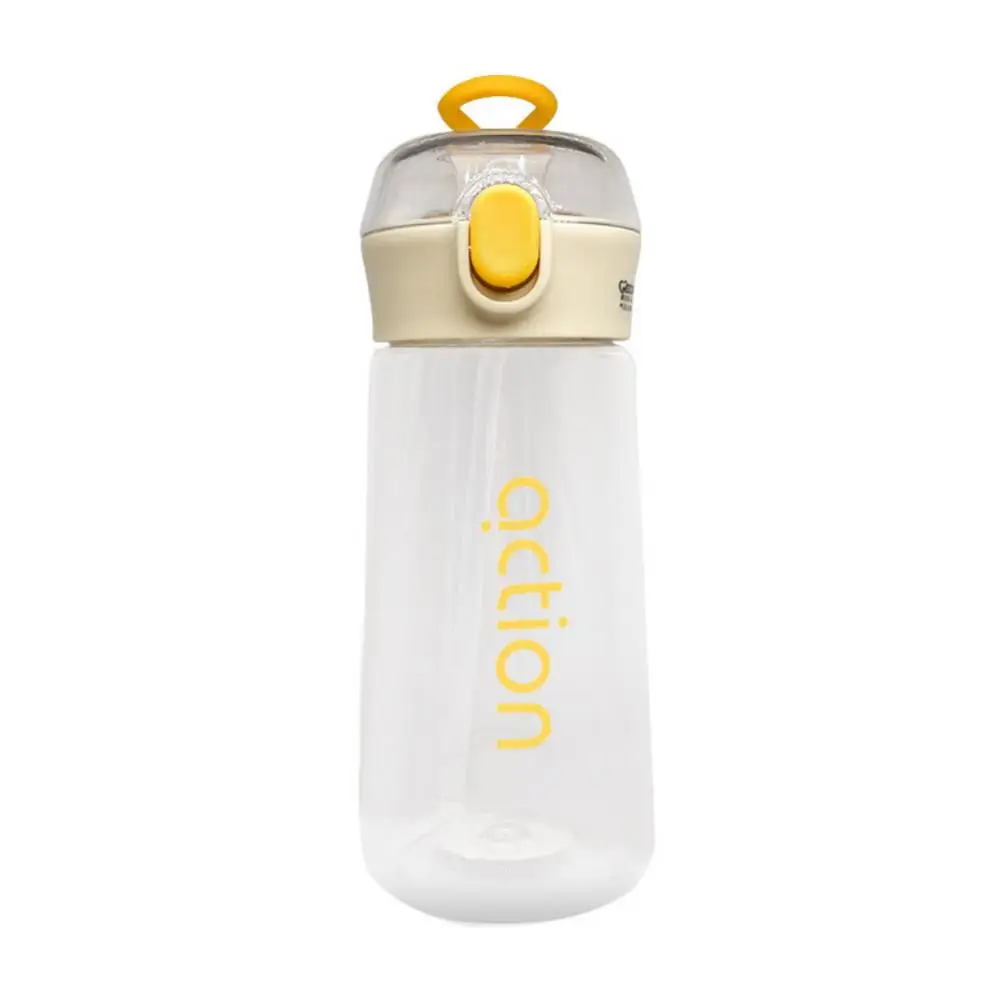 

Leakproof Plastic Water Cups Portable Sports Bottle With Lid And Straw Drinkware Water Cup Large Capacity Kettle Straw Cup
