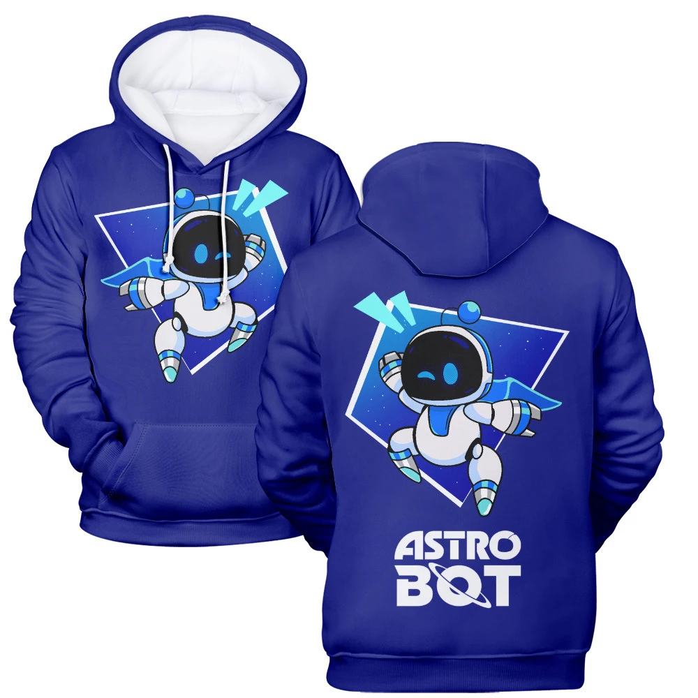 Свитшот с 3D принтом Astro Bot Game