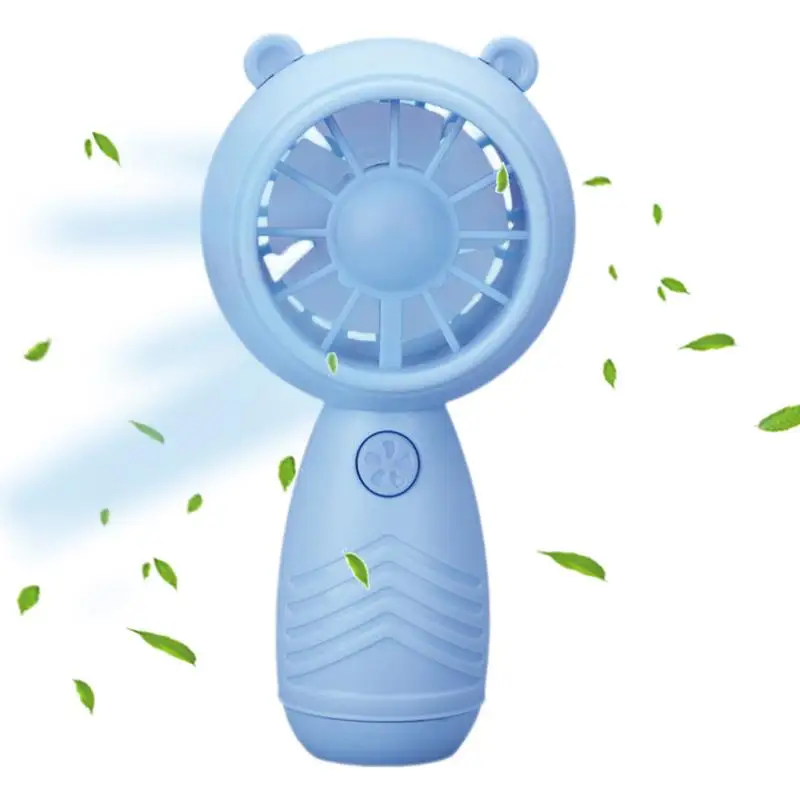 Мини-вентилятор портативный персональный с USB-зарядкой и регулируемой скоростью