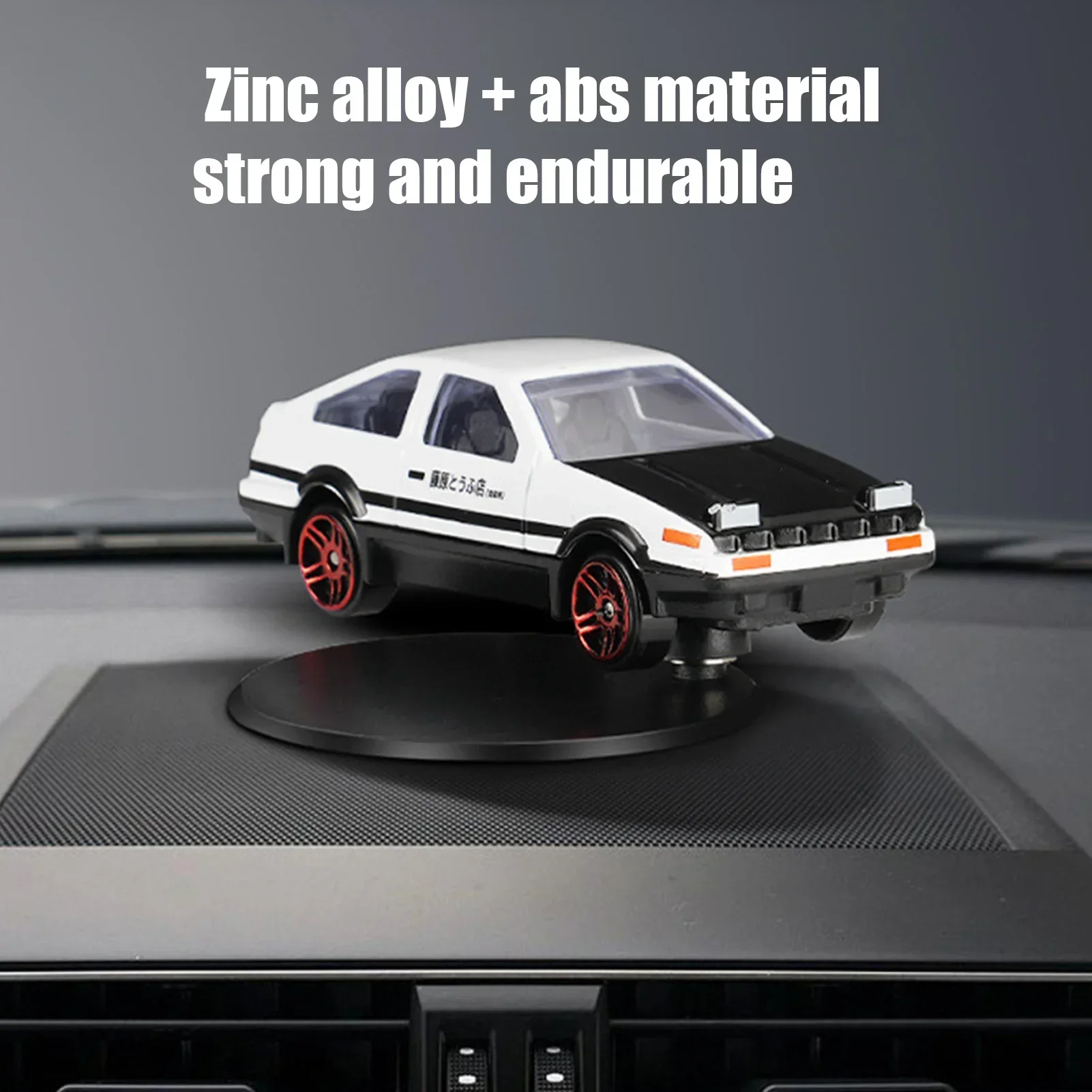 AE86 Drift вращающийся авто поворотный гироскоп сплав модель автомобиля внутренняя
