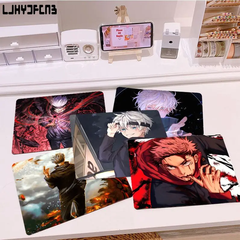 

Jujutsu Kaisen Non-slip Lockedge Cabinet Gaming Computer Laptop Desk Mat Mouse Pad Mouse Mat Notbook For PC Mouse Carpet