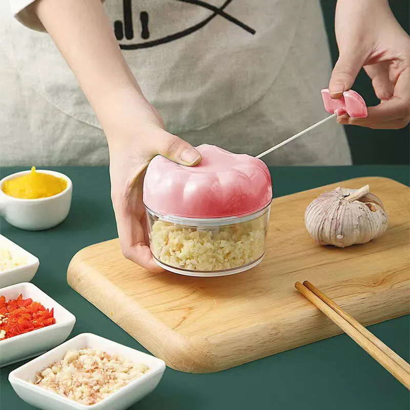 

New Kitchen Mini Home Mashed Potato Garlic Mash Manual Mixer Food Garlic Press Special for Kitchen Cooking Machine
