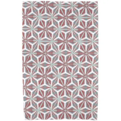 

x 60" Water Mosaic Geometric Print Beach Towel