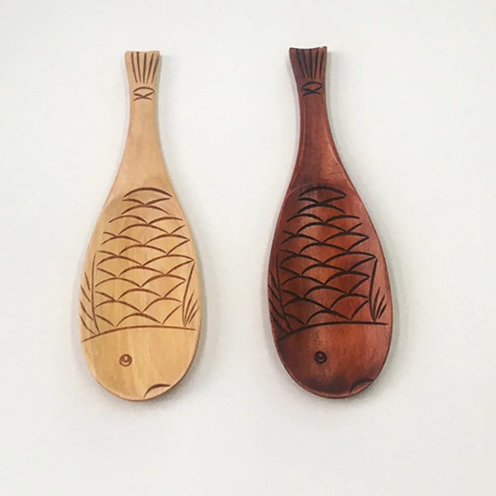 Антипригарная лопаточка для риса ложка супа рамэн ковш из натурального дерева