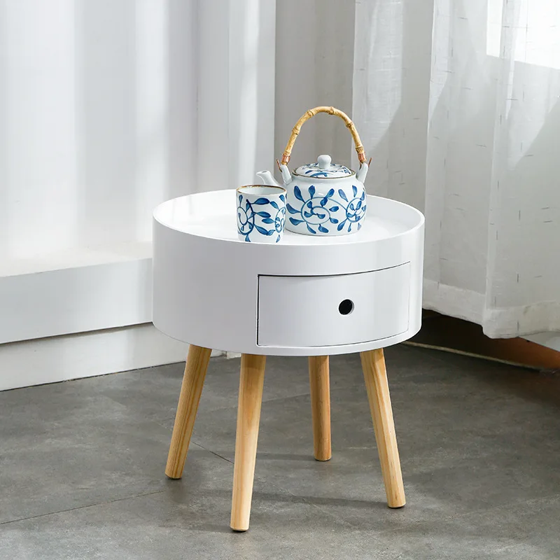 Приставной столик Formwell-Bed Маленький журнальный ножки из соснового дерева