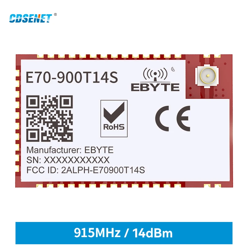 CC1310 868 МГц 14 дБм 1 5 км радиочастотный модуль Φ Iot 100 мВт трансивер SMD UART CDSENET приемник