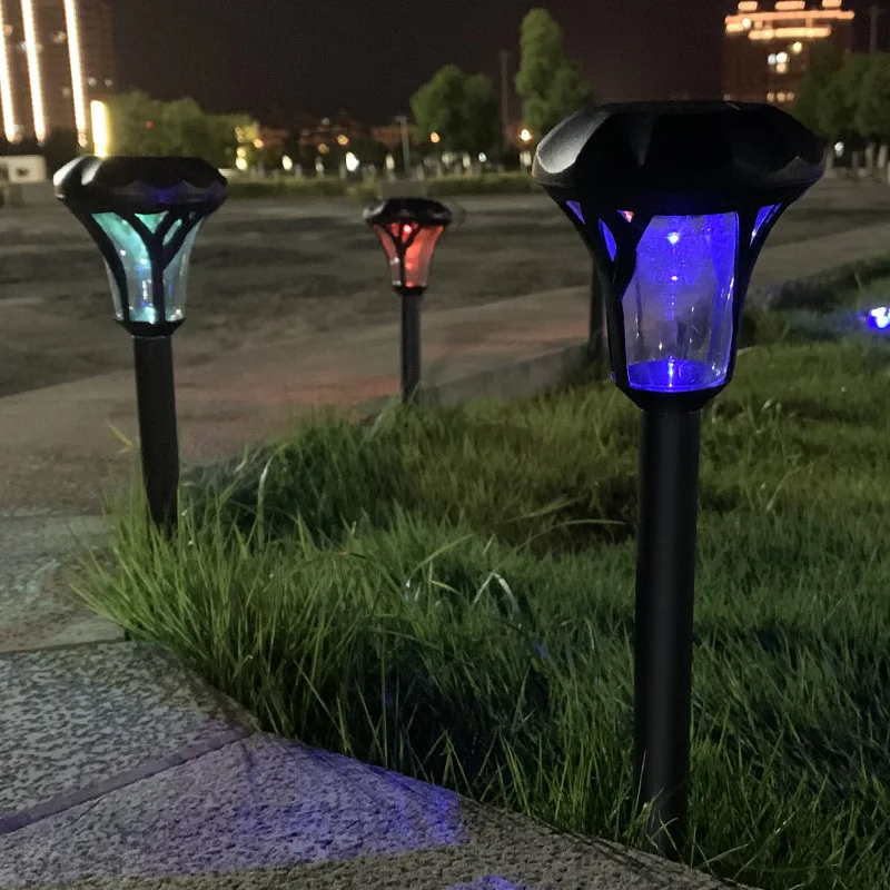 

Solar Light Outdoors LED Multilateral Lawn Light Waterproof Garden Garden Park Path Corridor Lawn Decorative Lighting Lamp 1pc