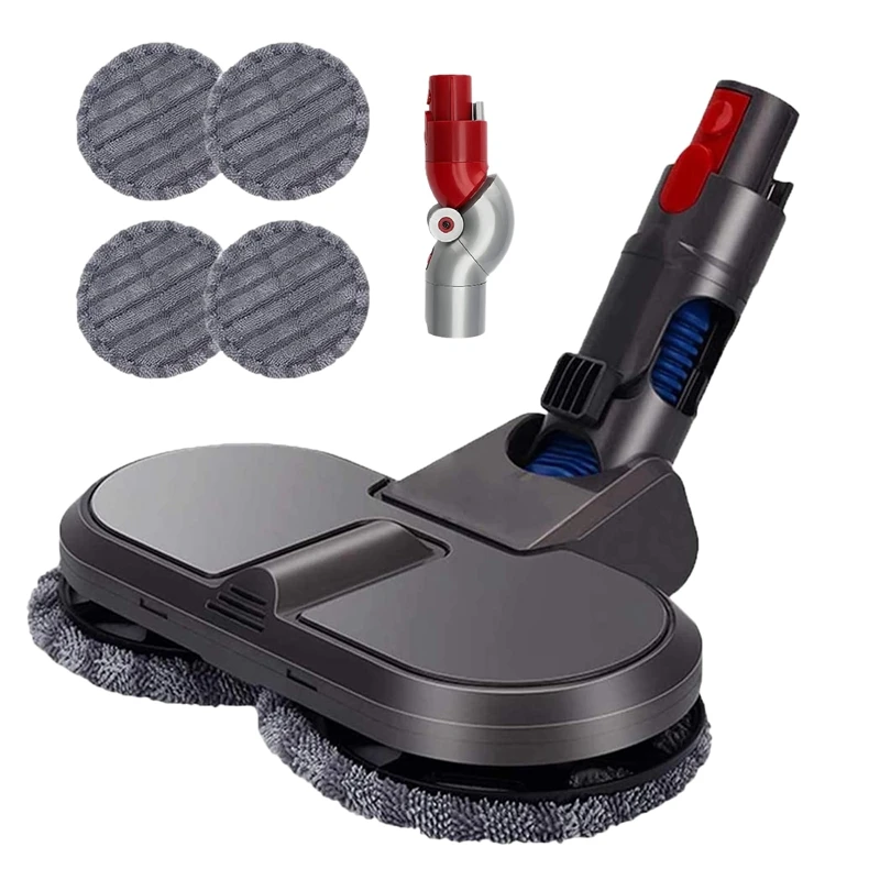 

Electric Wet Dry Mopping Head for Dyson V7 V8 V10 V11 Cordless Vacuum Cleaner Accessories with Adaptor and Mop Pads