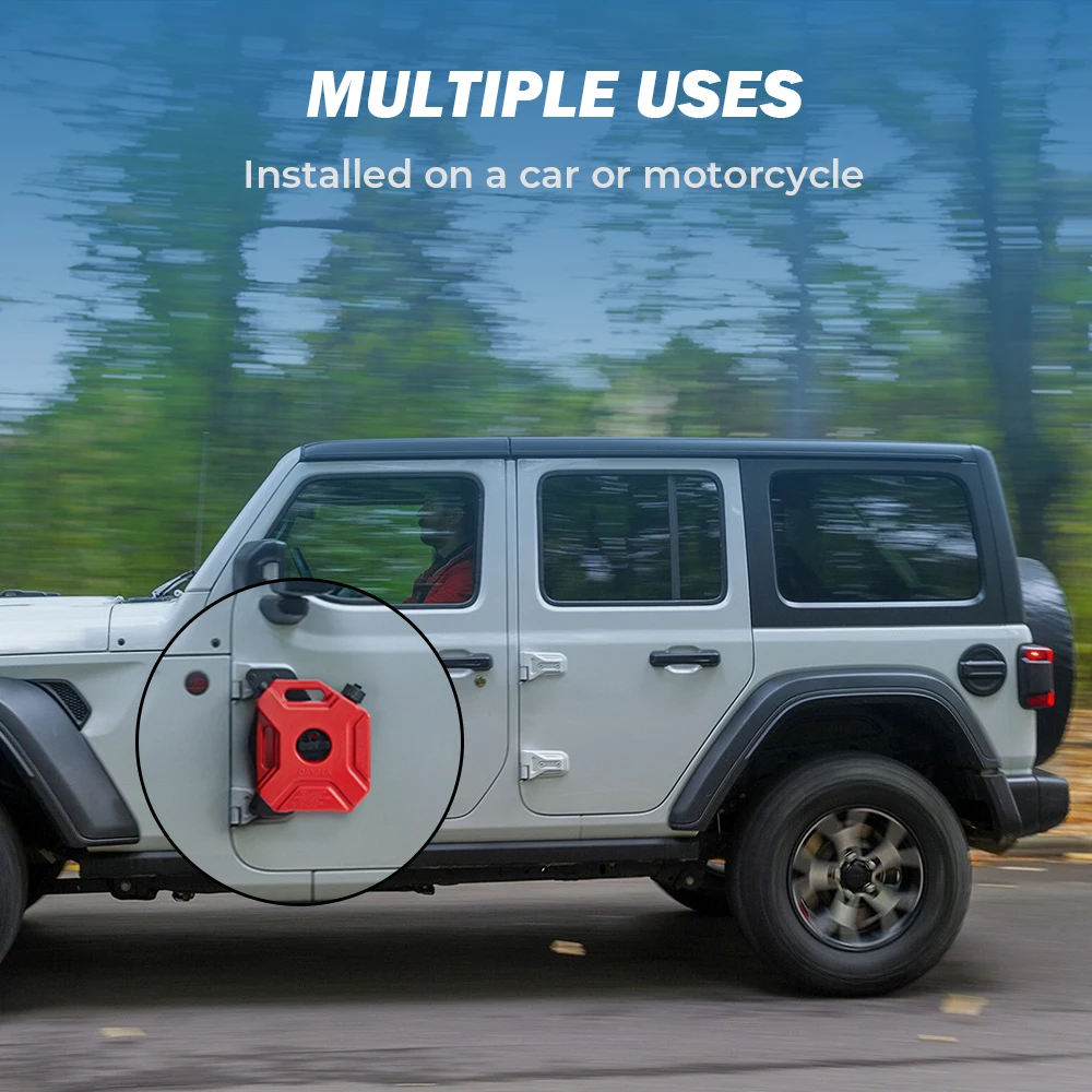 5 л топливный бак бензиновый замок монтажный комплект для Jeep Wrangler JK JL &amp Gladiator JT 2/4