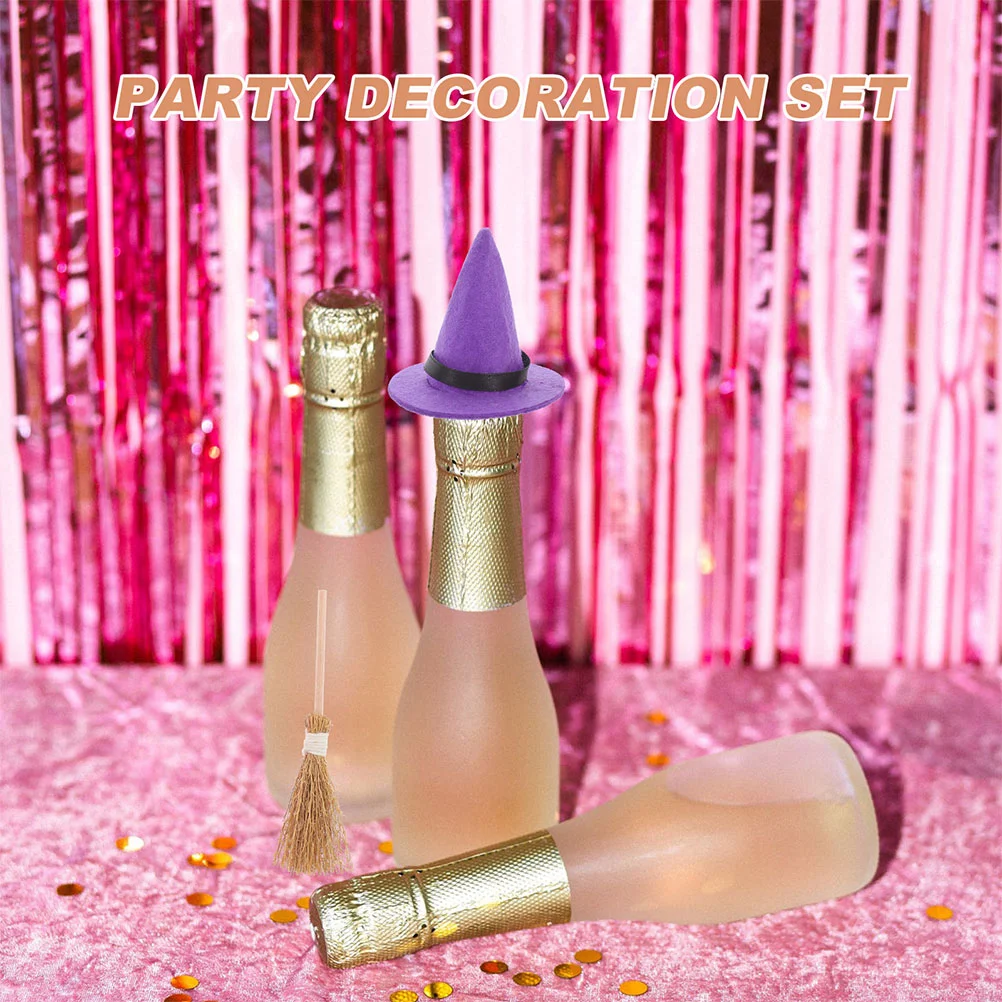 2 комплекта шляпы ведьмы на Хэллоуин для мини-домашних шляп поделки крошечный