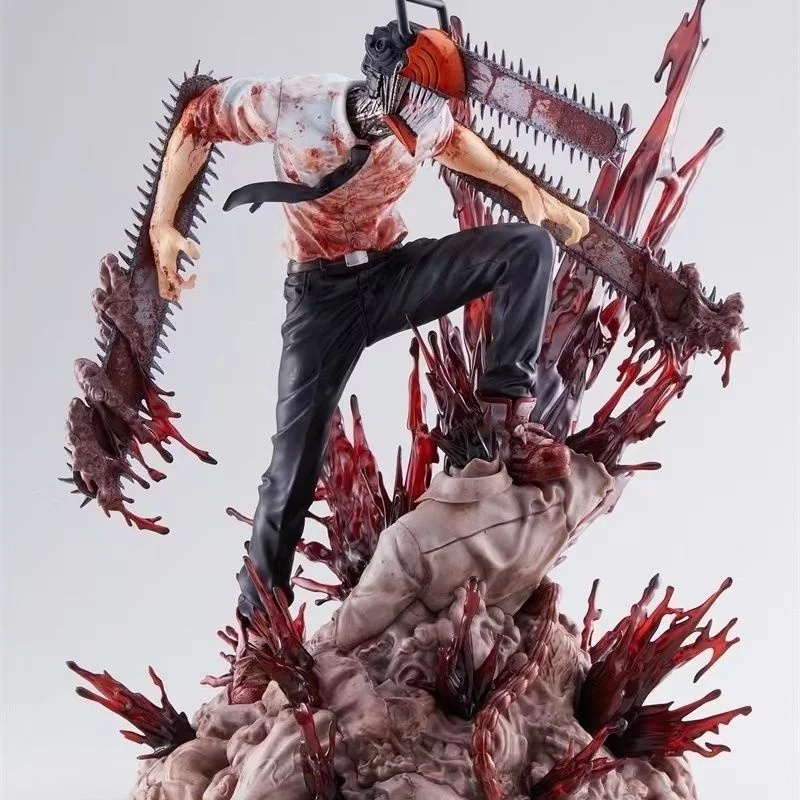 

Chainsaw Man Denji Figure Pochita Power Action Figures Makima Hayakawa Aki Anime Figurine Collection Model Dolls Toys For Boys
