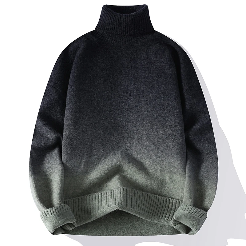 

Pull Homme 2023 New Fall Winter Korean Fashion Turtleneck Sweater Men High End Mens Sweaters Soft Warm Cashmere Pullovers Man