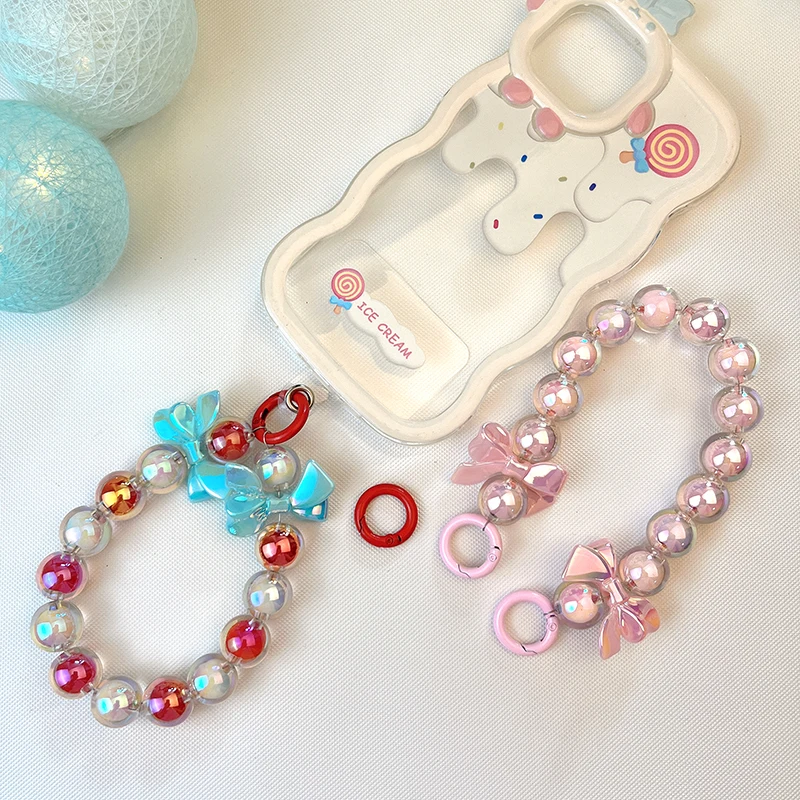 

Mobile Phone Sling Wrist Style Mobile Phone Case Anti Loss Sling Mobile Phone Case Accessories Diy Manual Beading Large Beads