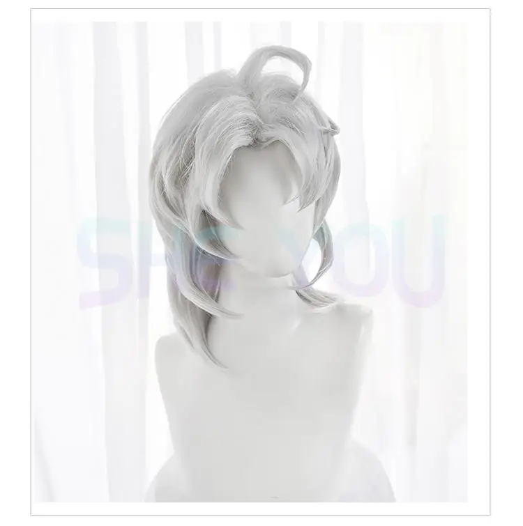 Демон убийца киметсу нет яйбы аяки Руи косплей парик паук серебро длинные прямые