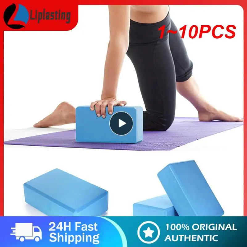 

1~10PCS Foam Yoga Block Props Brick Gym Pilates Yoga Column Back Exercise BodyBuilding Sport Workout for Home