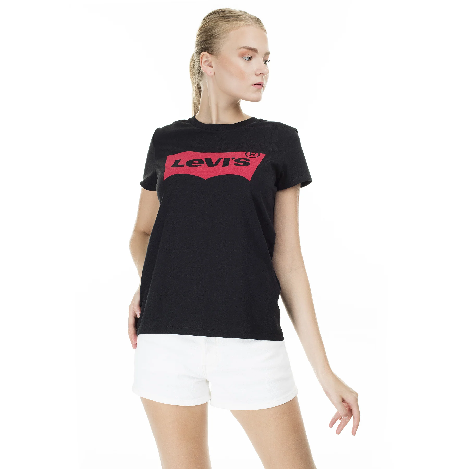 Женская футболка с принтом Levi's 173690201|Футболки| |