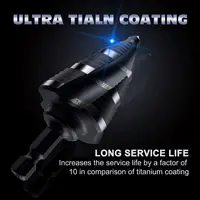 Кобальтовые ступенчатые сверла с винтовой канавкой#2