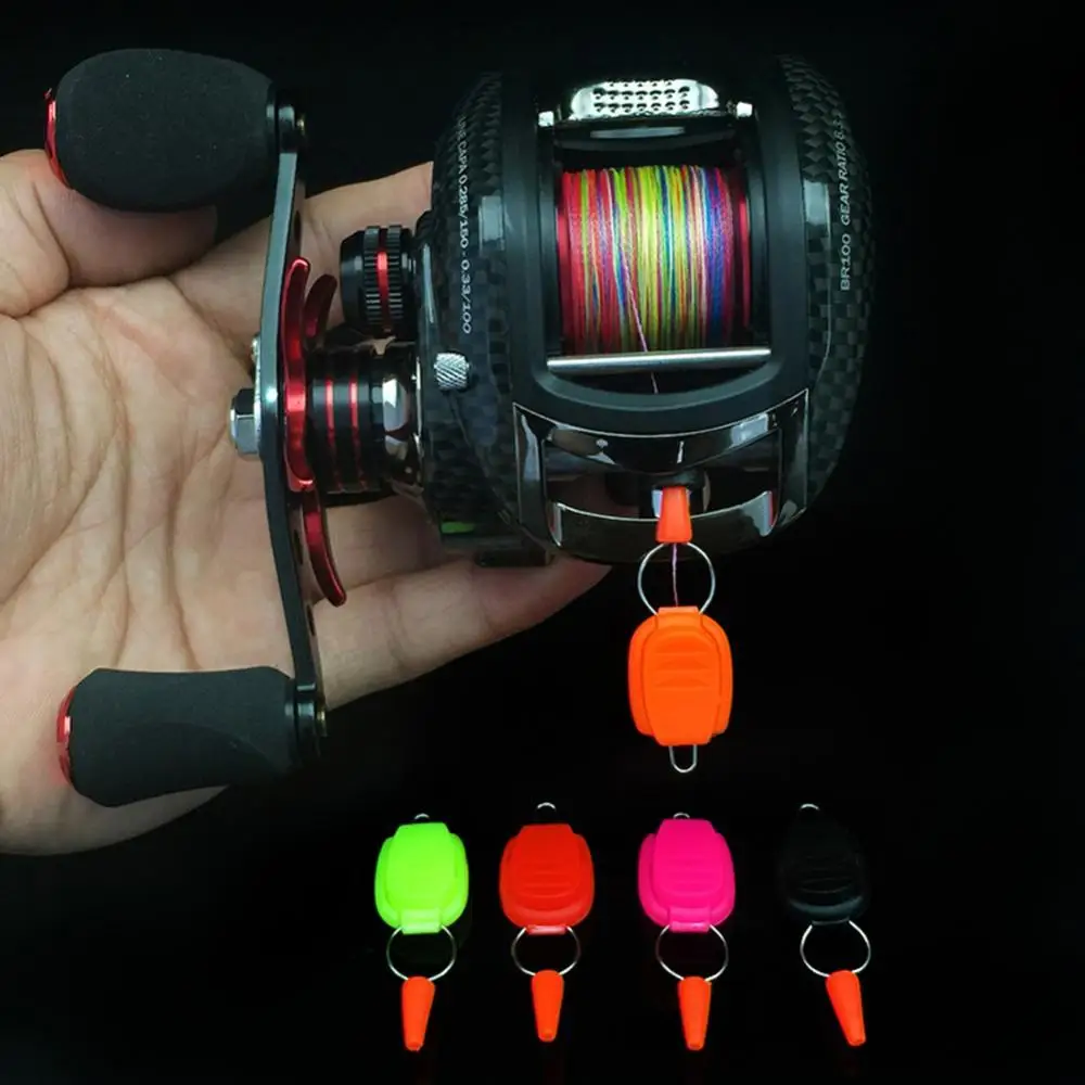 Baitcasting Cast Reel Fishing Line Holder Buckle Stop Keeper Tackle Accessories
