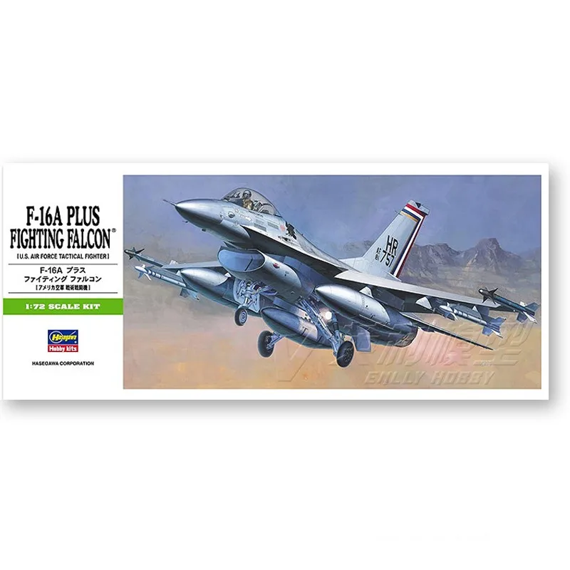 

Hasegawa 00231 Static Assembled Model Toy 1/72 Scale For American F-16A Plus Fighting Falcon Fighter Model Kit
