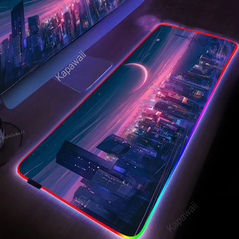 

Коврик для мыши с RGB-подсветильник кой и Цветной подсветкой