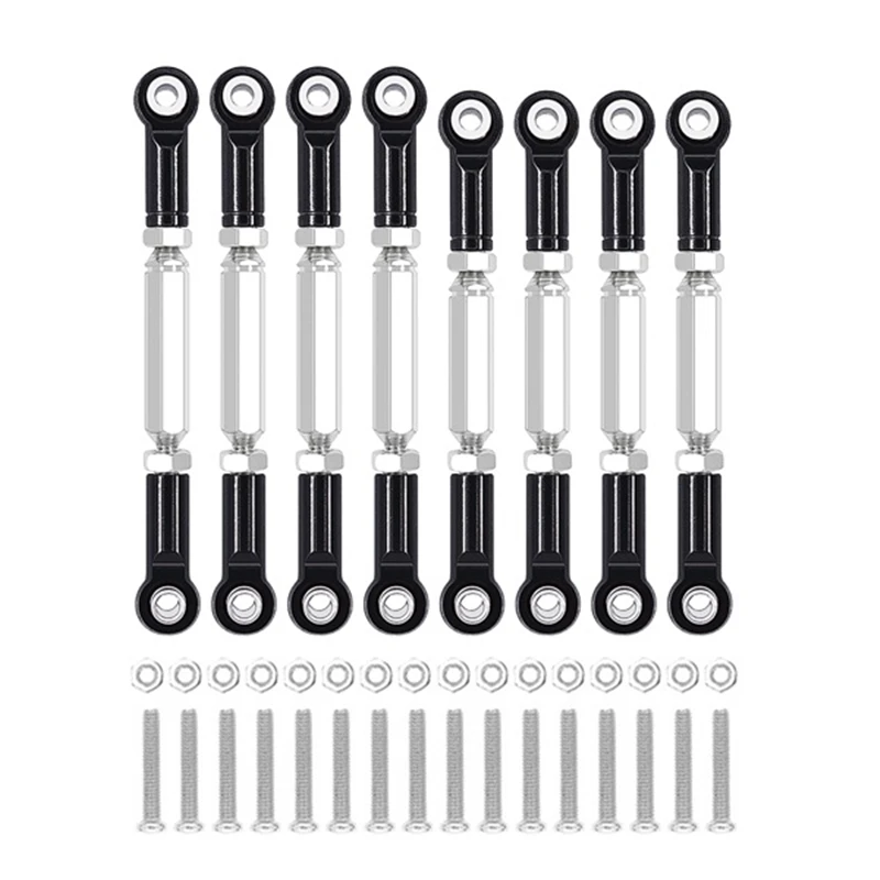 

WPL C14 C24 MN D90 MN99S Metal Chassis Link Rod Pull Rod Tie Rod Linkage RC Car Upgrades Parts Accessories