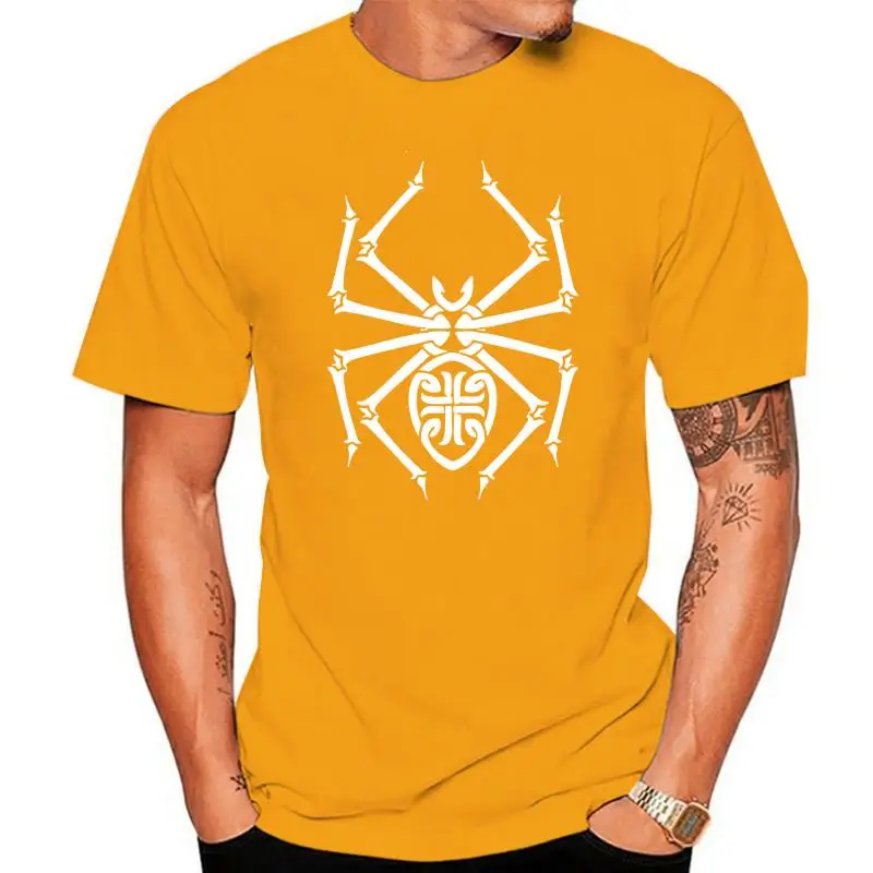 Мужская футболка с пауком в этническом стиле гот рок панк арахид тарантул Лолита