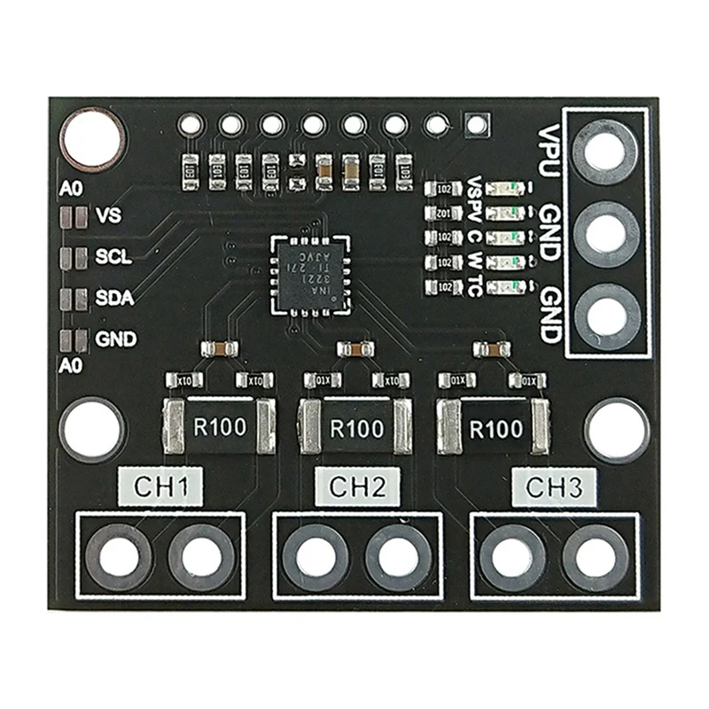 Модуль платы датчика I2C SMBUS INA3221 монитор напряжения с Φ ESP32-S WIFI OV2640 модуль