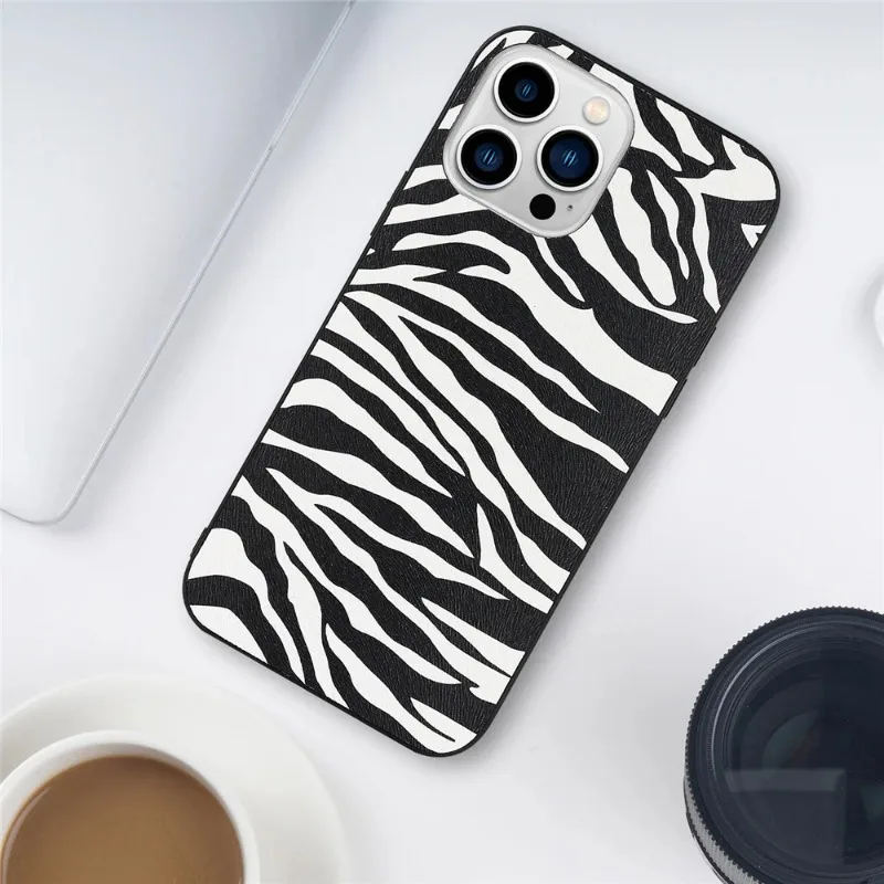 ins Sexy Leopard pattern animal leather soft Case For iPhone 16 15 14 13Mini 12 11 Pro Max XS XR SE 8Plus back phone cover Coque