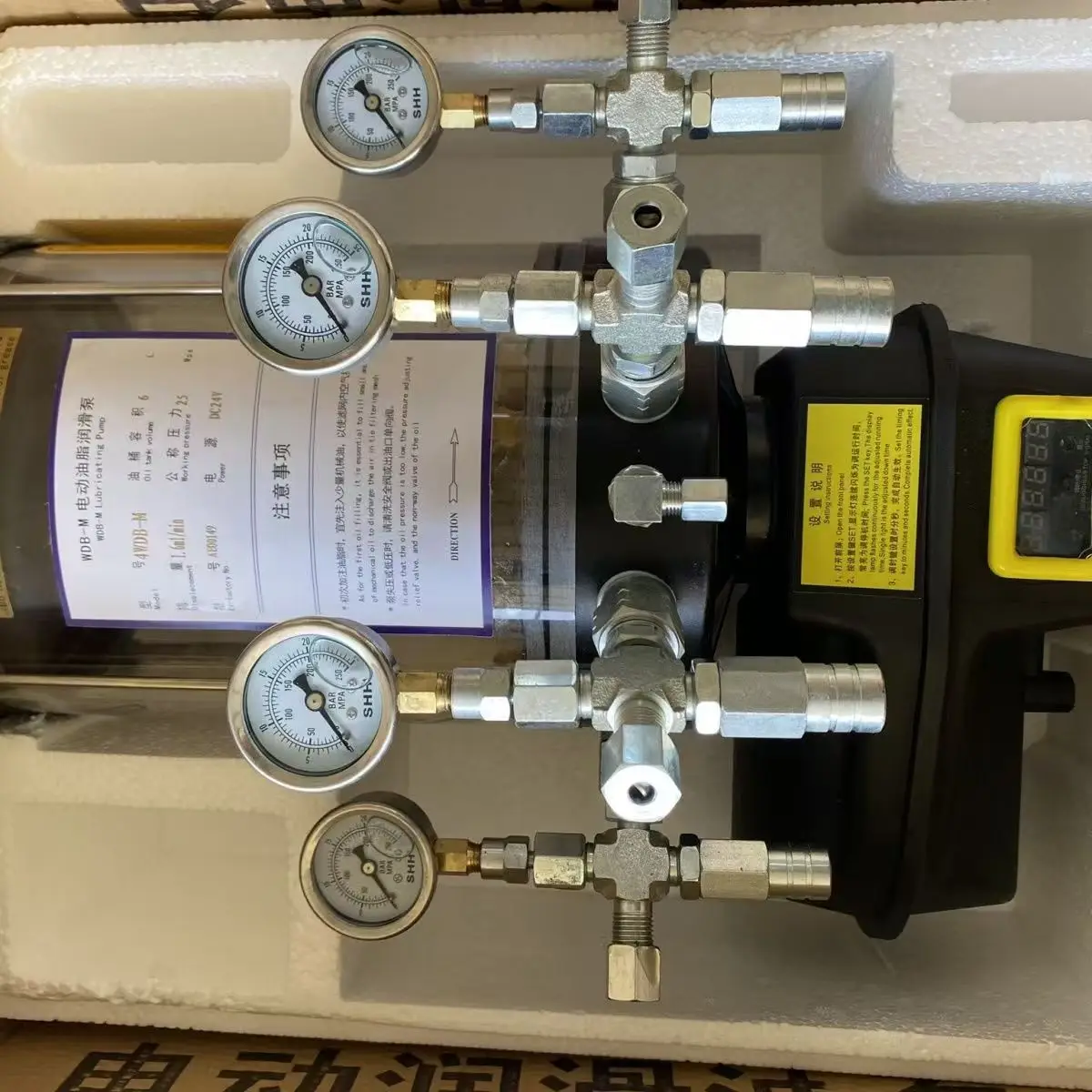 для электрического масляного насоса с 4 выходами и смесительным установкой Zoomlioon