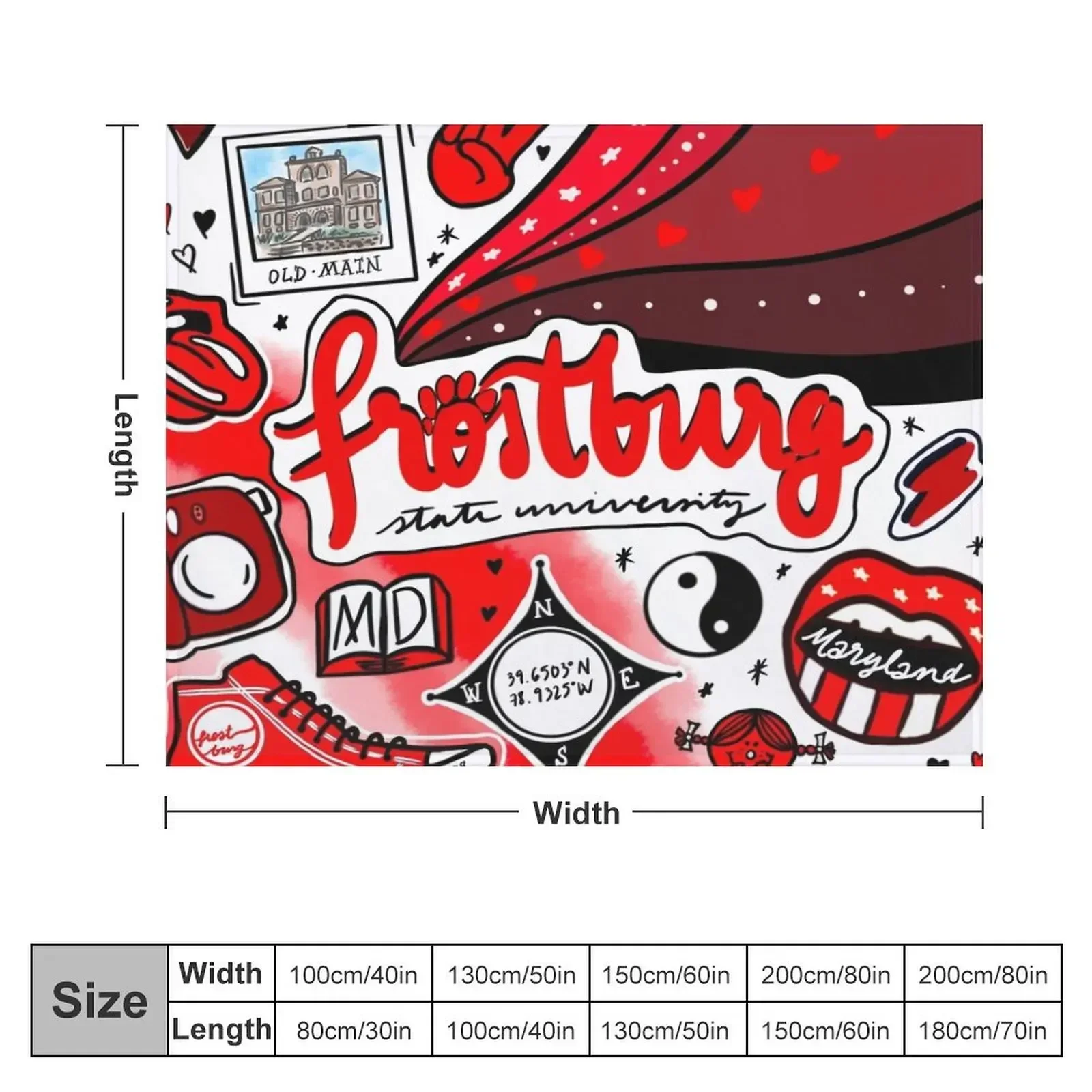 Фланелевое одеяло Frost(y)burg