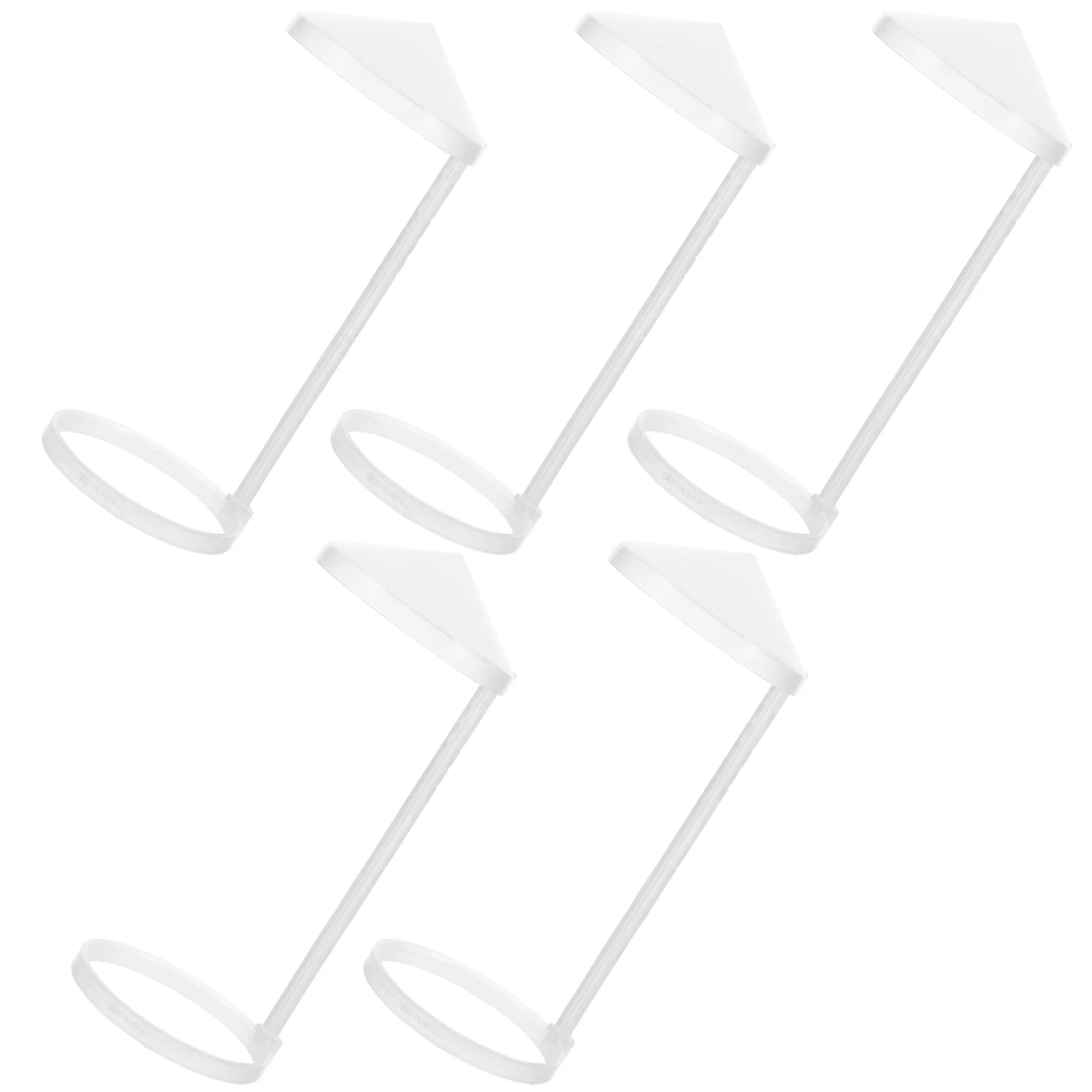 

5 Pcs Splash Guard Mist Maker Water Fountain Rockery Fog Machine Splash-proof Bracket Plastic