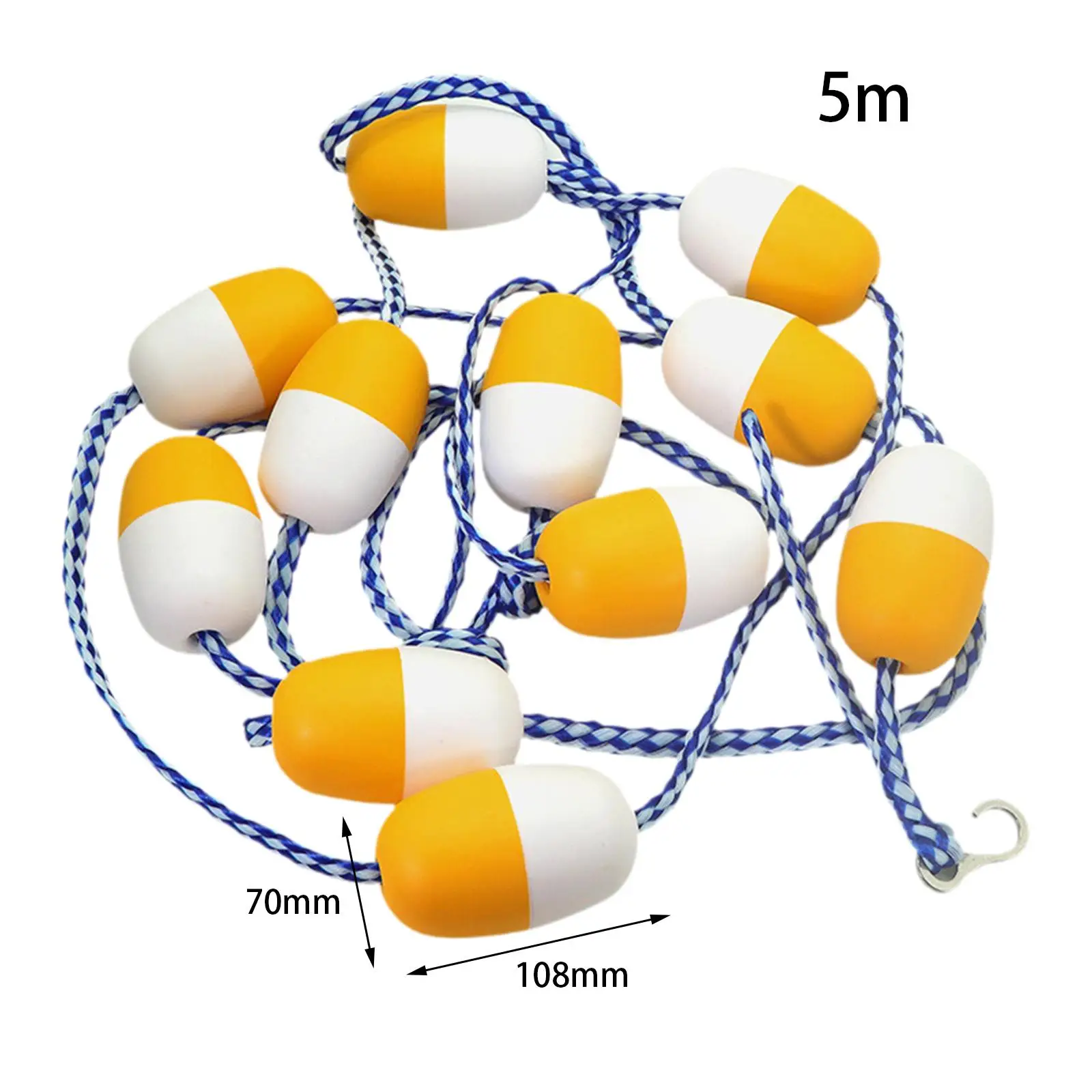 5 м безопасный канат для плавающего бассейна с предварительно собранными