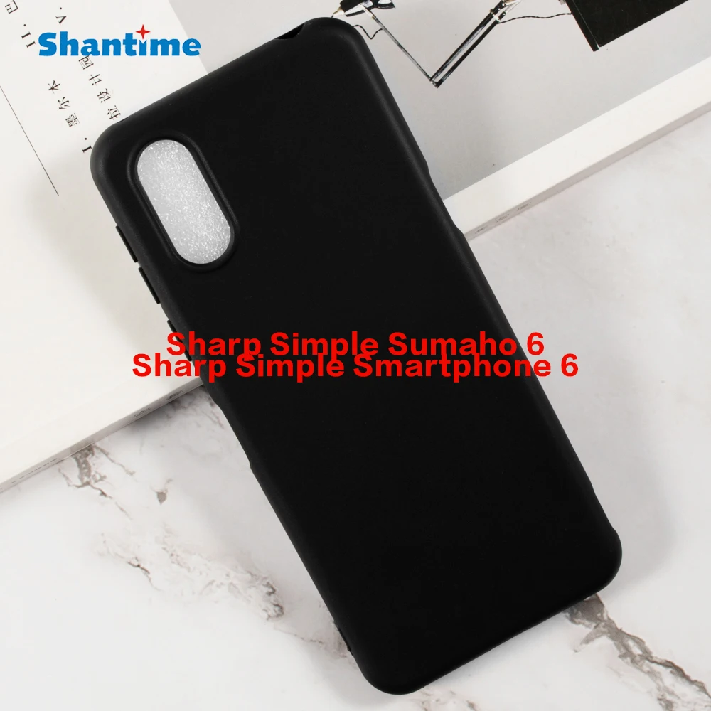 Для Sharp простой Sumaho 6 гелевый силиконовый защитный чехол для телефона для Sharp простой смартфон 6 Мягкий ТПУ