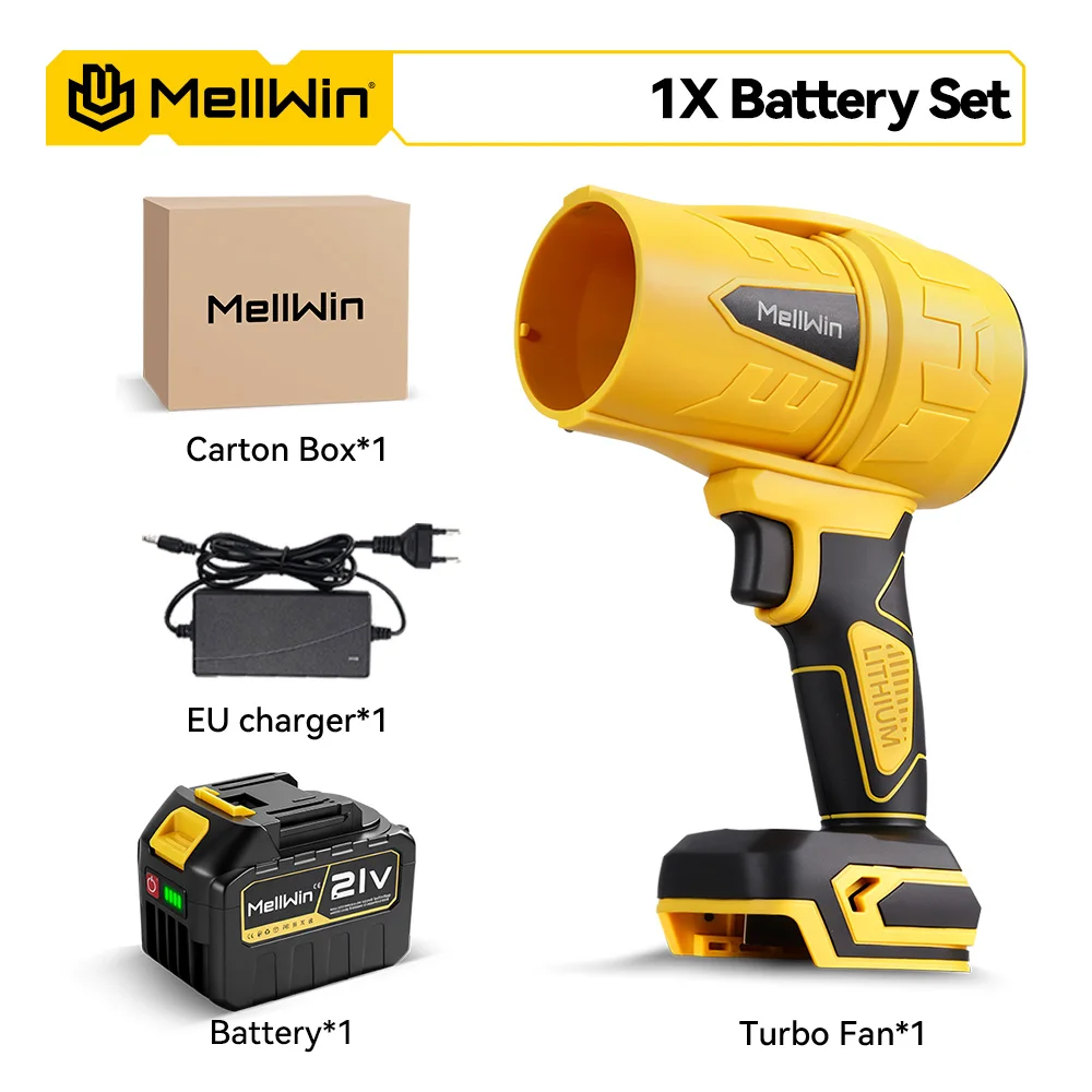 

MELLWIN Турбовентилятор 3500 Вт для Makita 18V