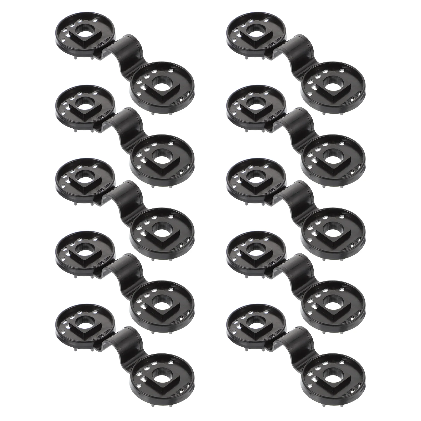 

25pcs Shade Cloth Tarp Clamps UV Resistant Accessories Clamp Round Shade Cloth Fabric Clip Garden Tools