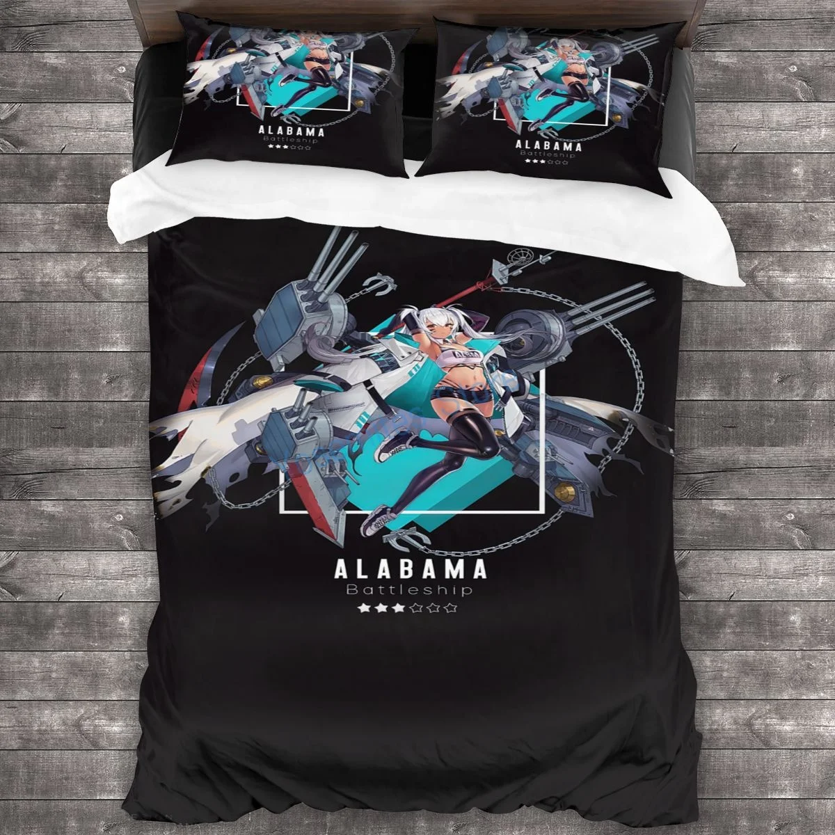 Комплект постельного белья с рисунком анимации/животных/певицы | Дом и сад