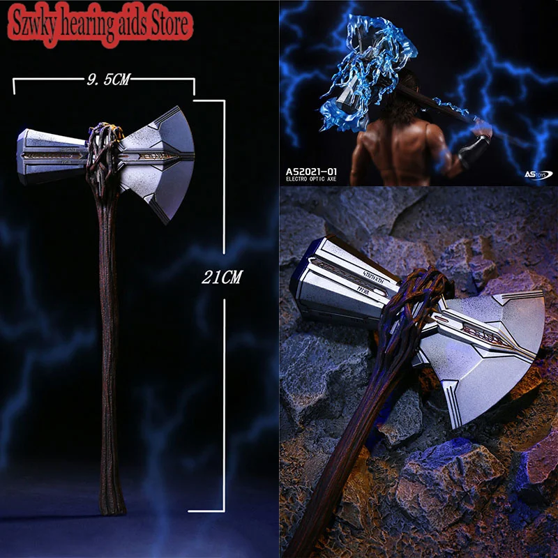 

ASTOYS AS2021-01 1/6, модель оружия, Storm Axe, Iuminous Hammer, реквизит для сцены, подходит для 12 дюймов, мужской солдат, экшн-фигурки, тело, куклы