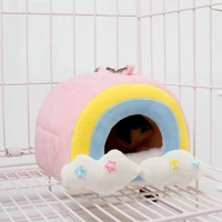 hamster house%c2%a0keep warm%c2%a0excellent ductility%c2%a0semi enclosed%c2%a0hamster guinea pigs sleeping cushion house%c2%a0for ferrets rat%c2%a0