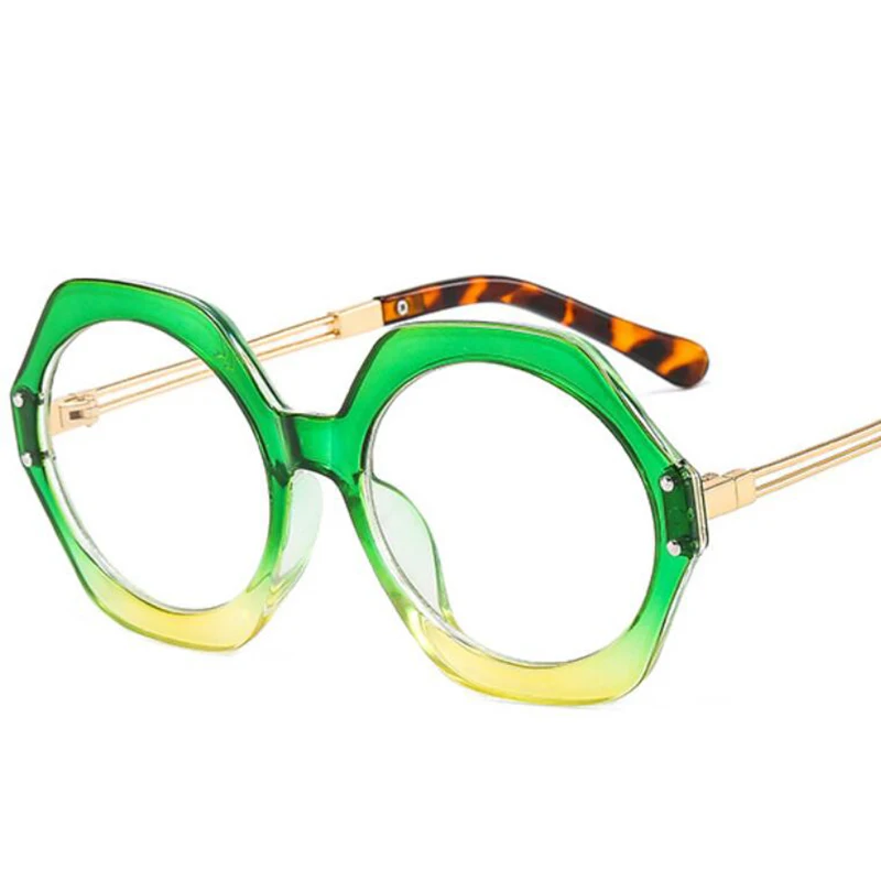 Очки солнцезащитные женские в стиле ретро Модные Винтажные многоугольные