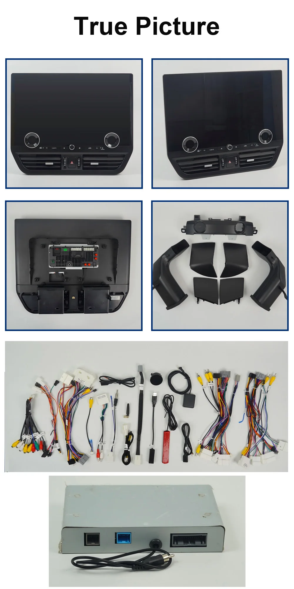Фото Автомагнитола Penhui для LX570 2007-2015, 8+256 ГБ, Hi-Fi звук, Android 13, 19,8-дюймовый экран, DSP, 2 DIN №3
