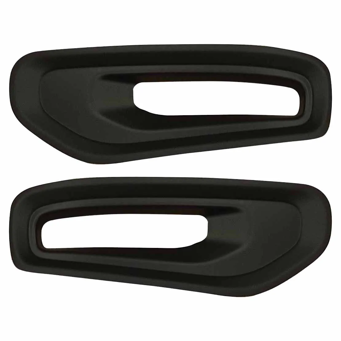 

1 пара передних левых и правых противотуманных светильник для автомобиля, рамка для Ram 1500 2500 3500, черный пластик 2021 2020 2019