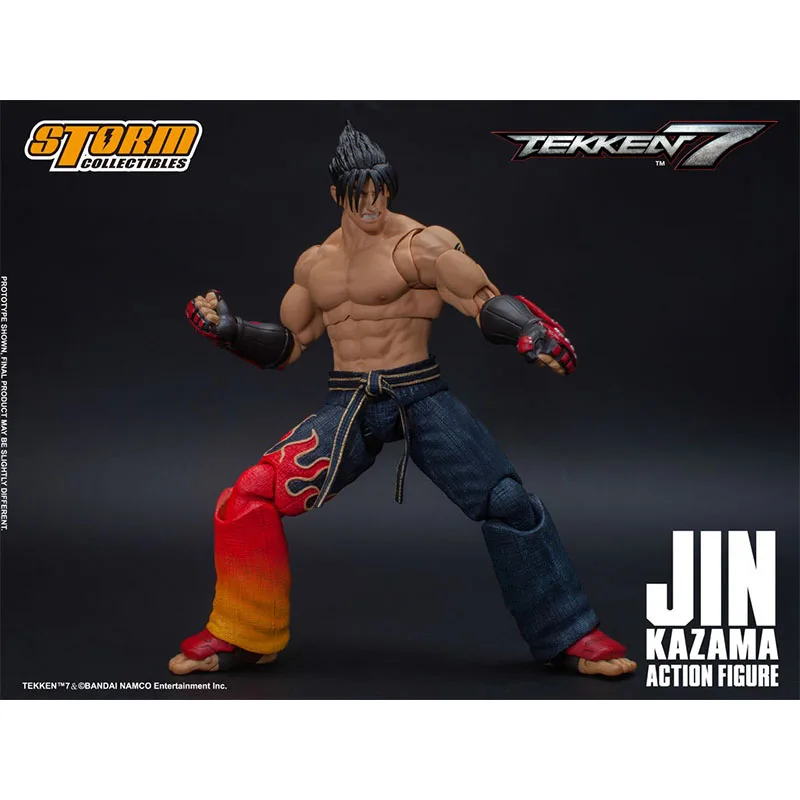 

Original Storm Collectibles - Tekken 7 - Jin Kazama 1/12 Action Figure Collectible Model Toy Gift for Kids