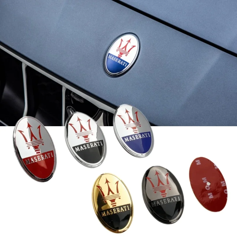 

Передняя эмблема автомобиля, значок, украшение для Maserati granтуризм ghiдоступ, Quattroporte Levante Gransport Granlusso GT Gran Cabrio Coupe