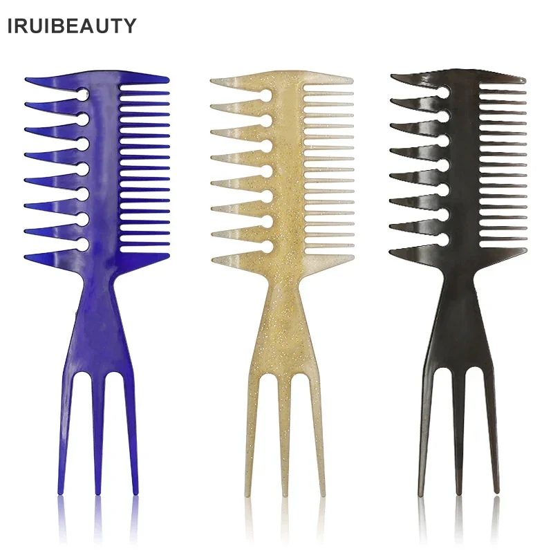 Тонкие пластиковые расчески с широкими зубьями распутывающая расческа для волос