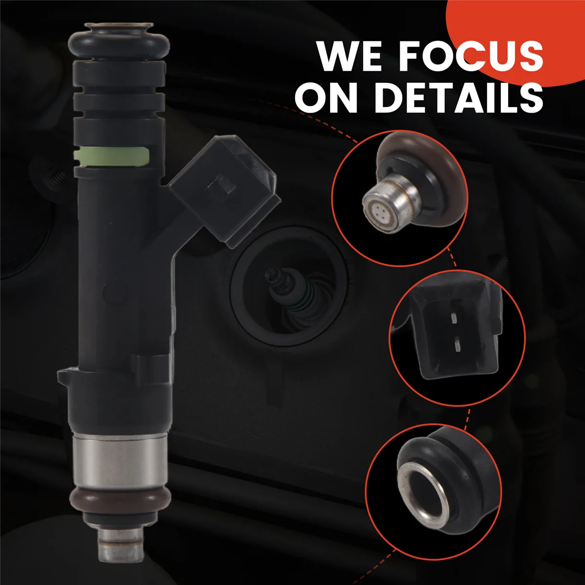 Высококачественная топливная форсунка для Chevrolet Captiva 2.4L 0280158099