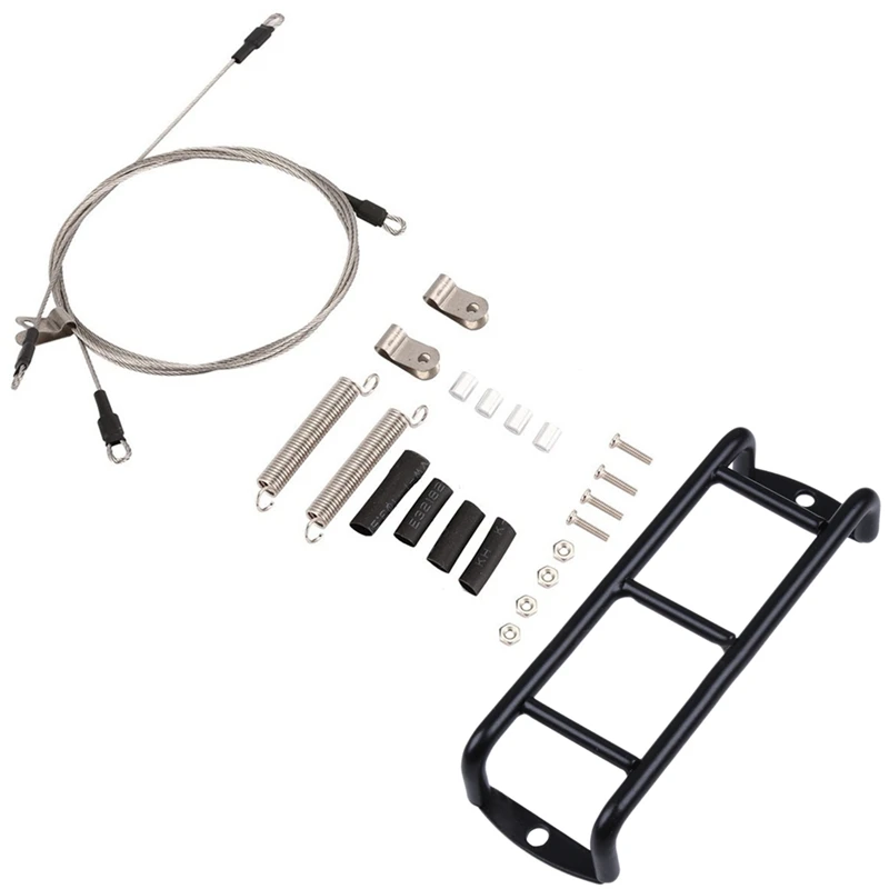 

Металлическая мини-лестница на радиоуправлении, лестница, 1 шт., аксессуары и 1 шт., Модифицированная деталь автомобиля на радиоуправлении, с...