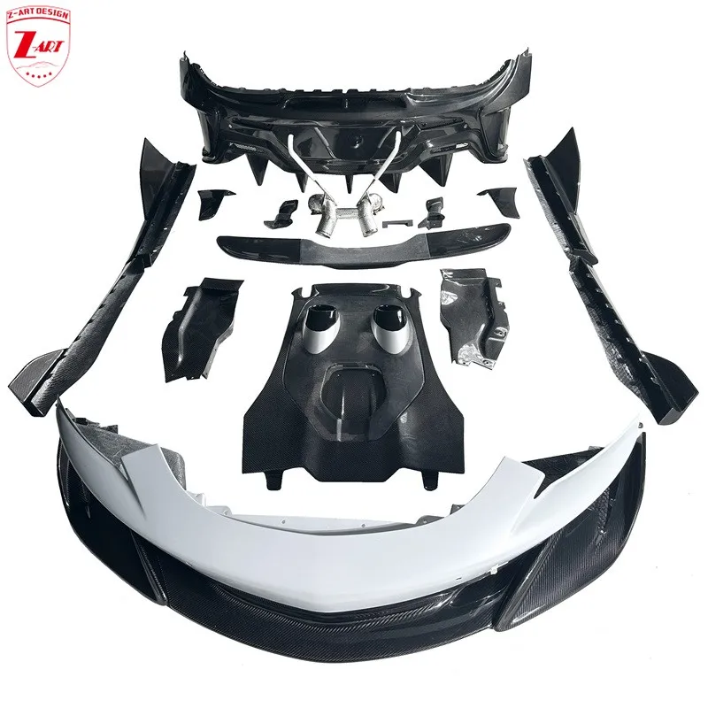 Z-ART 600LT комплект корпуса для Mclaren 540 из сухого углеродного волокна 570 570S детали